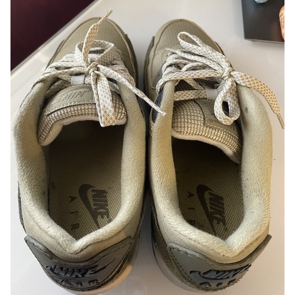 Nike Air Max 90 Neutral Olive Green Light Bone Black FB9657-200 Men's Size 7.5 - Picture 7 of 7